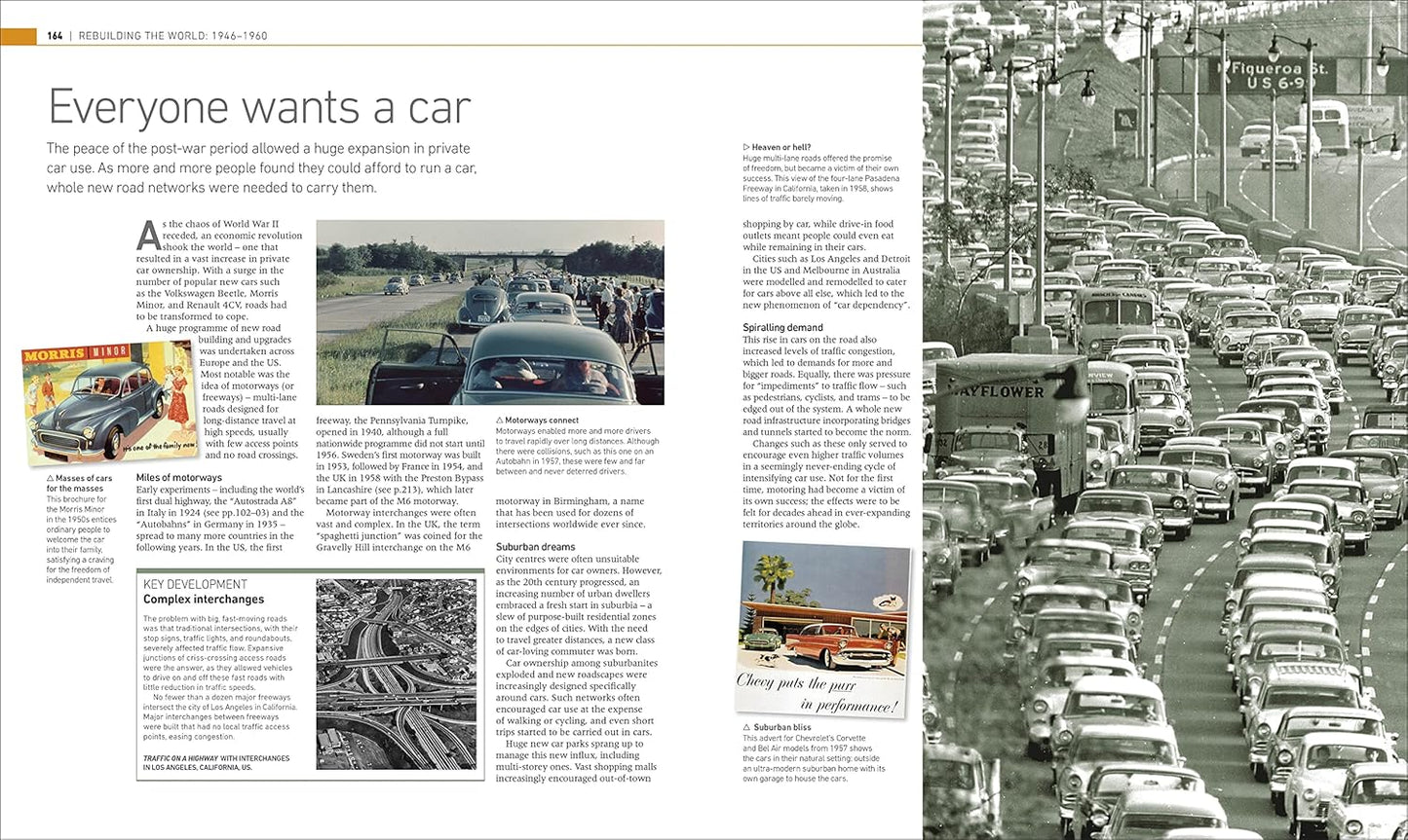 The Story of the Car: The Definitive History of Automobiles - DK Definitive Visual Histories (Hardback)