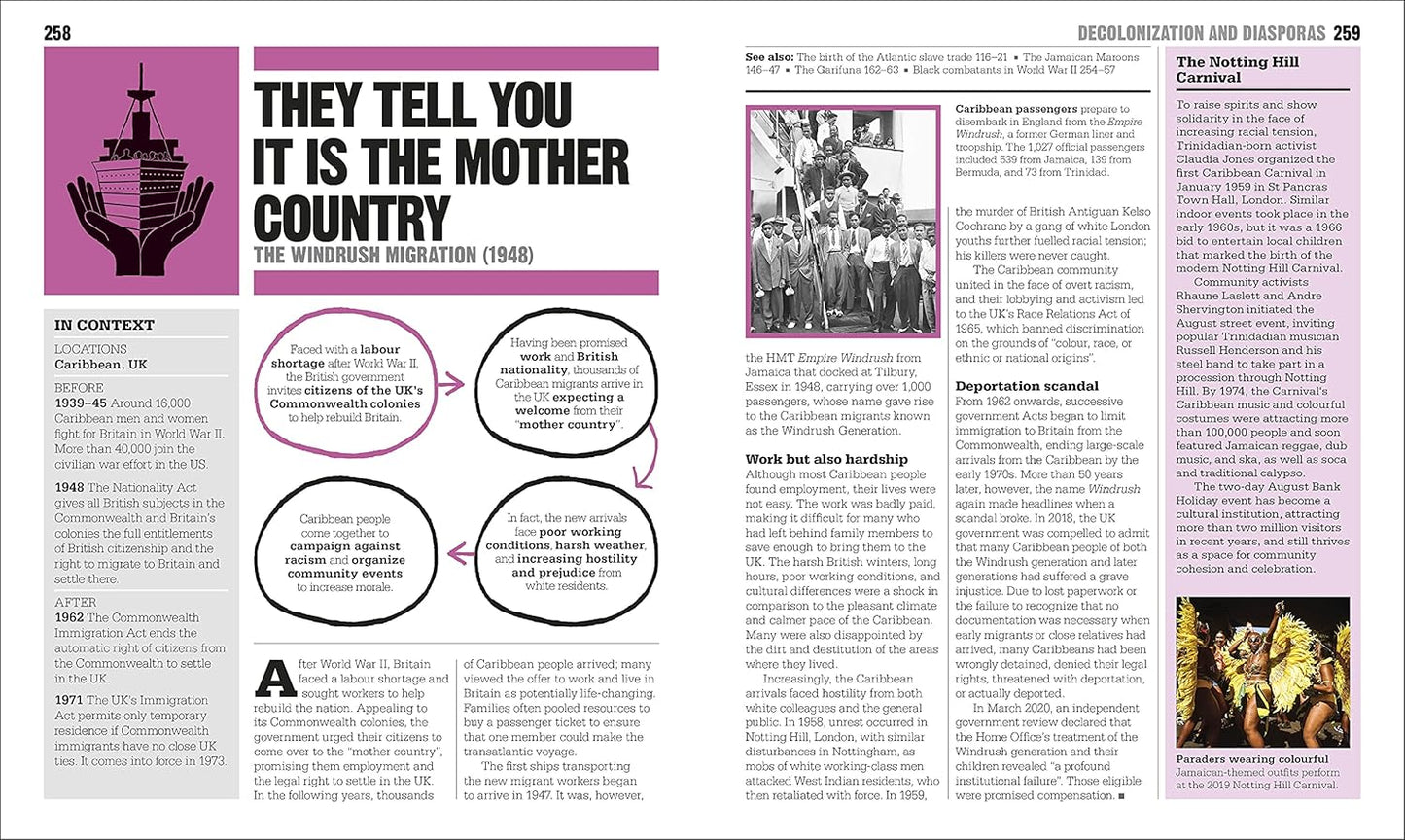 The Black History Book: Big Ideas Simply Explained - DK Big Ideas (Hardback)