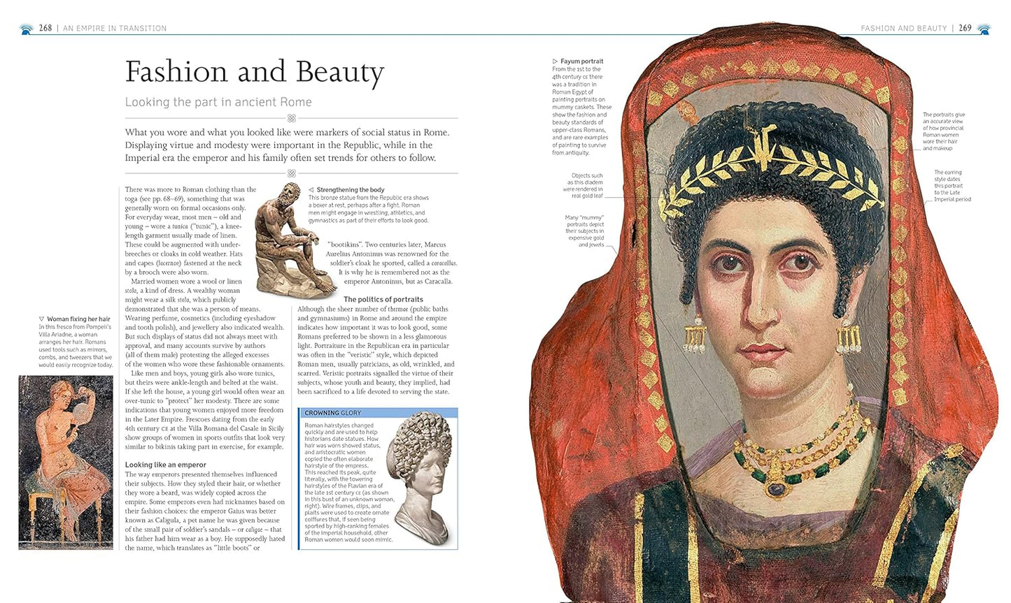 Ancient Rome: The Definitive Visual History - DK Classic History (Hardback)