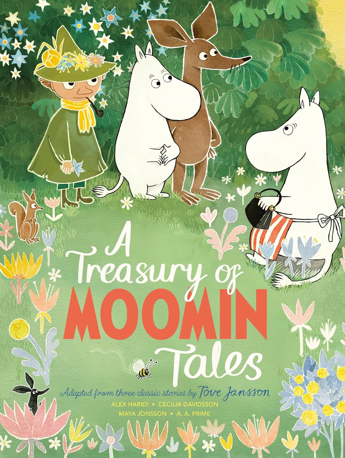 A Treasury of Moomin Tales: Adapted from three classic stories by Tove Jansson (Hardback)