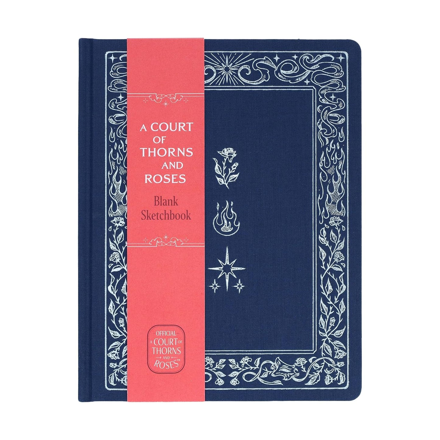 A Court of Thorns and Roses Official Collection: Deluxe Sketchbook (Flower, Flame, and Stars)