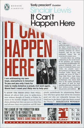 It Can't Happen Here By Sinclair Lewis
