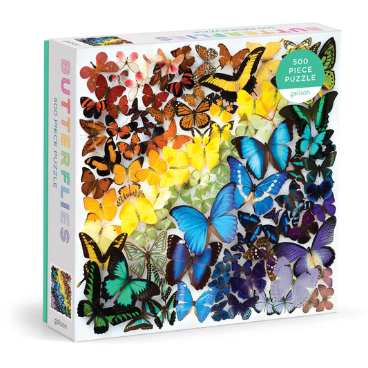 Rainbow Butterflies 500 Piece Puzzle (Jigsaw Products)