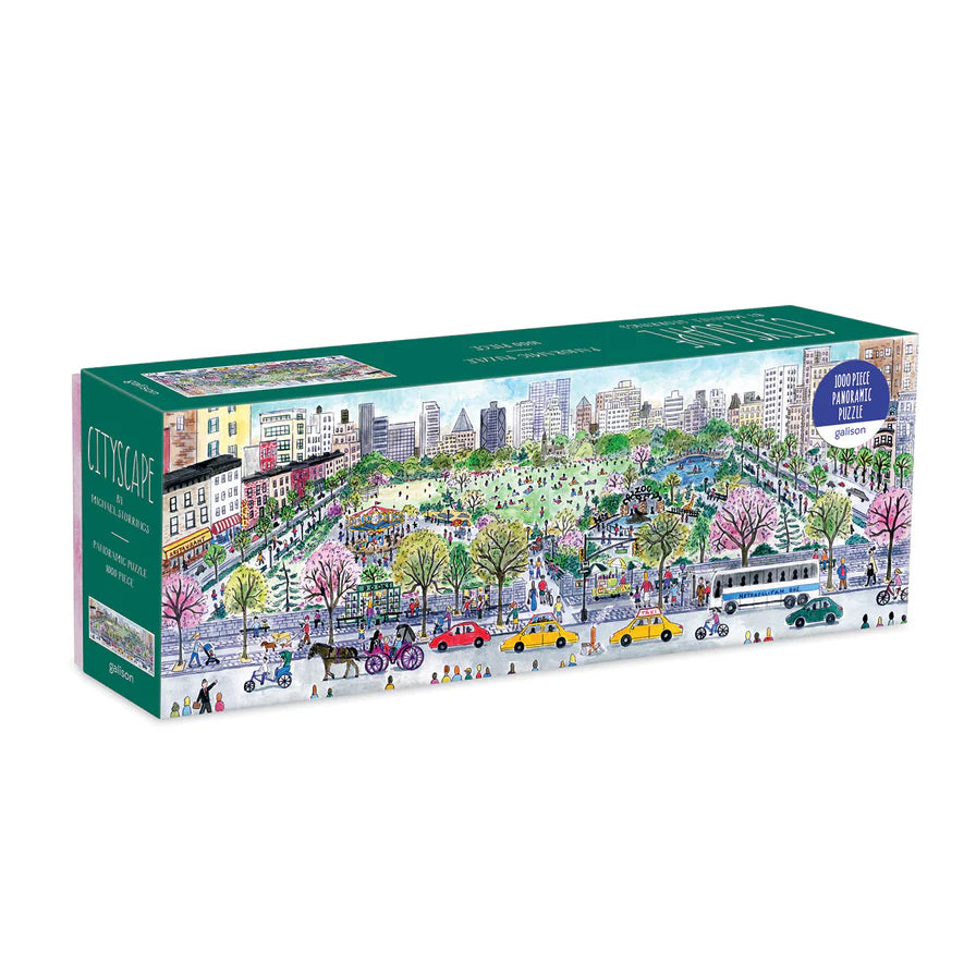 Michael Storrings Cityscape 1000 Piece Panoramic Puzzle (Jigsaw Products)