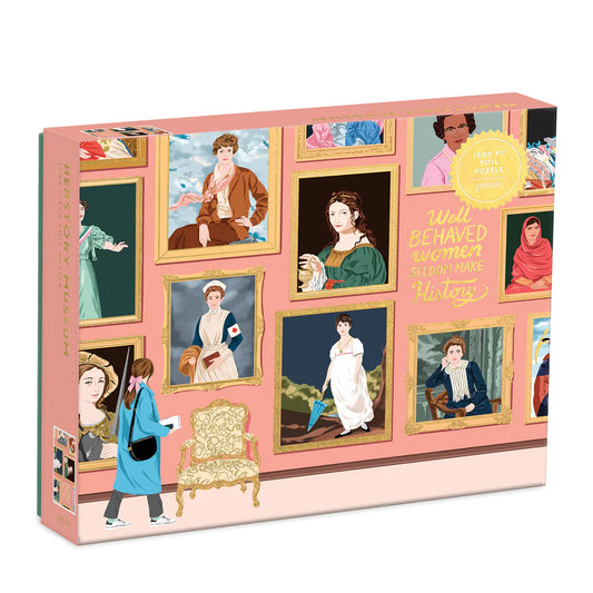 Herstory Museum 1000 Piece Foil Puzzle (Jigsaw Products)