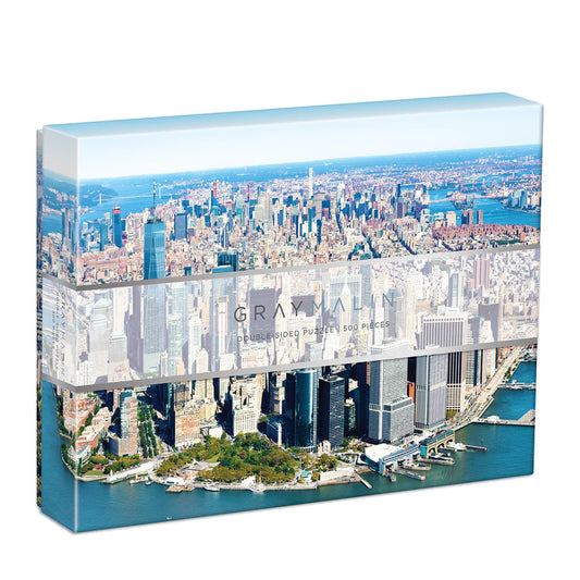 Gray Malin New York City 500 Piece Double Sided Puzzle (Jigsaw Products)