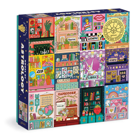 House of Astrology 500 Piece Foil Puzzle (Jigsaw Products)
