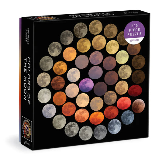 Colors of the Moon 500 Piece Puzzle (Jigsaw Products)