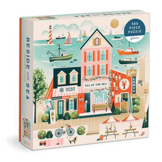 Beside the Sea 500 Piece Puzzle (Jigsaw Products)