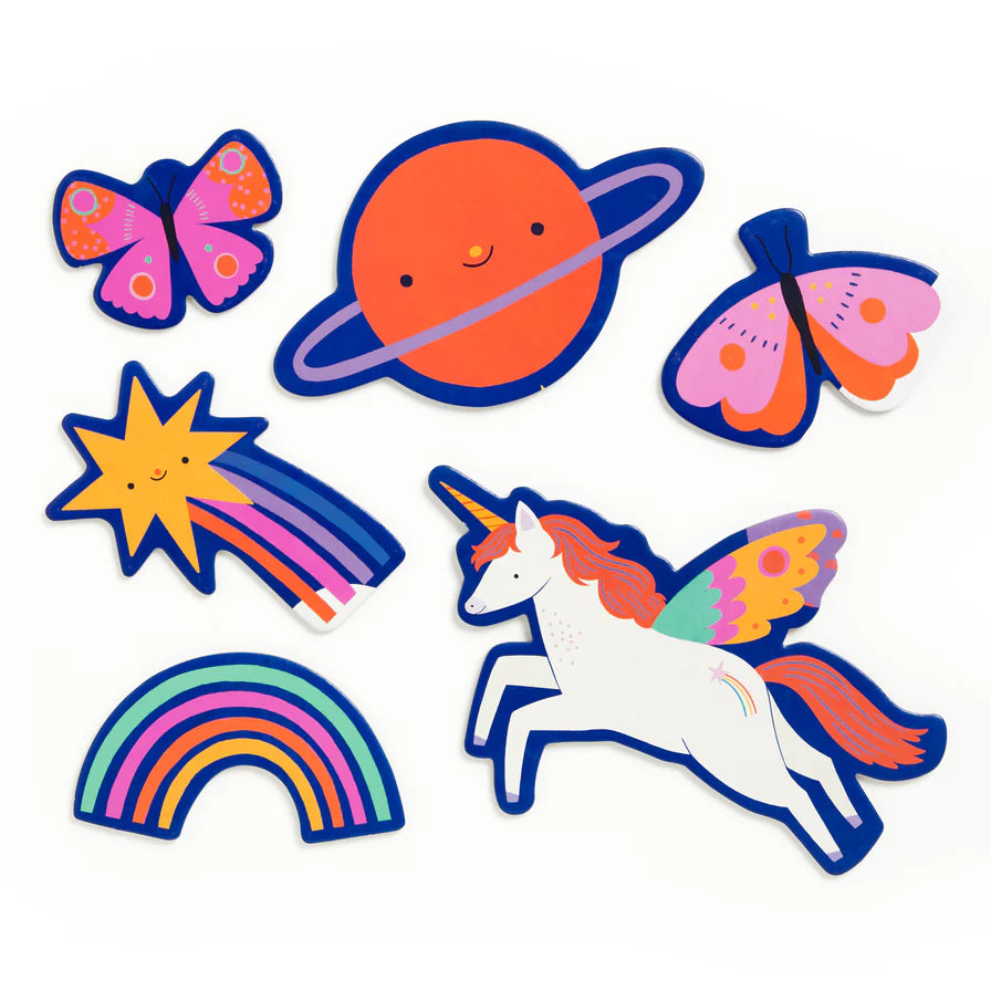 Unicorn Magic 25 Piece Floor Puzzle with Shaped Pieces (Jigsaw Products)