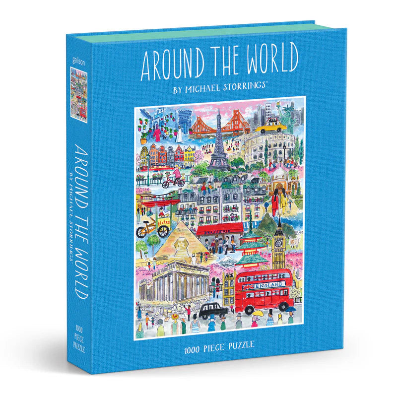 Michael Storrings Around the World 1000pc Book Puzzle (Jigsaw Products)