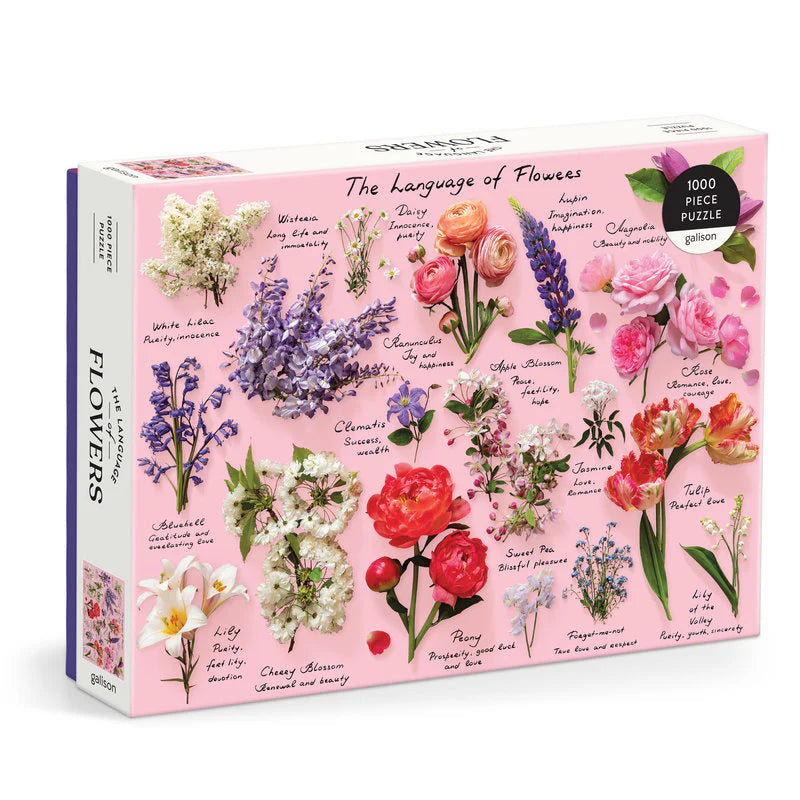 Language of Flowers 1000 Piece Puzzle (Jigsaw Products)