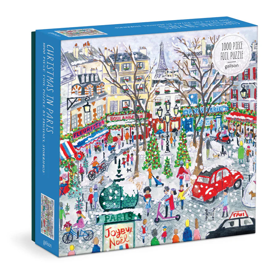 Michael Storrings Christmas in Paris 1000 Piece Foil Puzzle (Jigsaw Products)