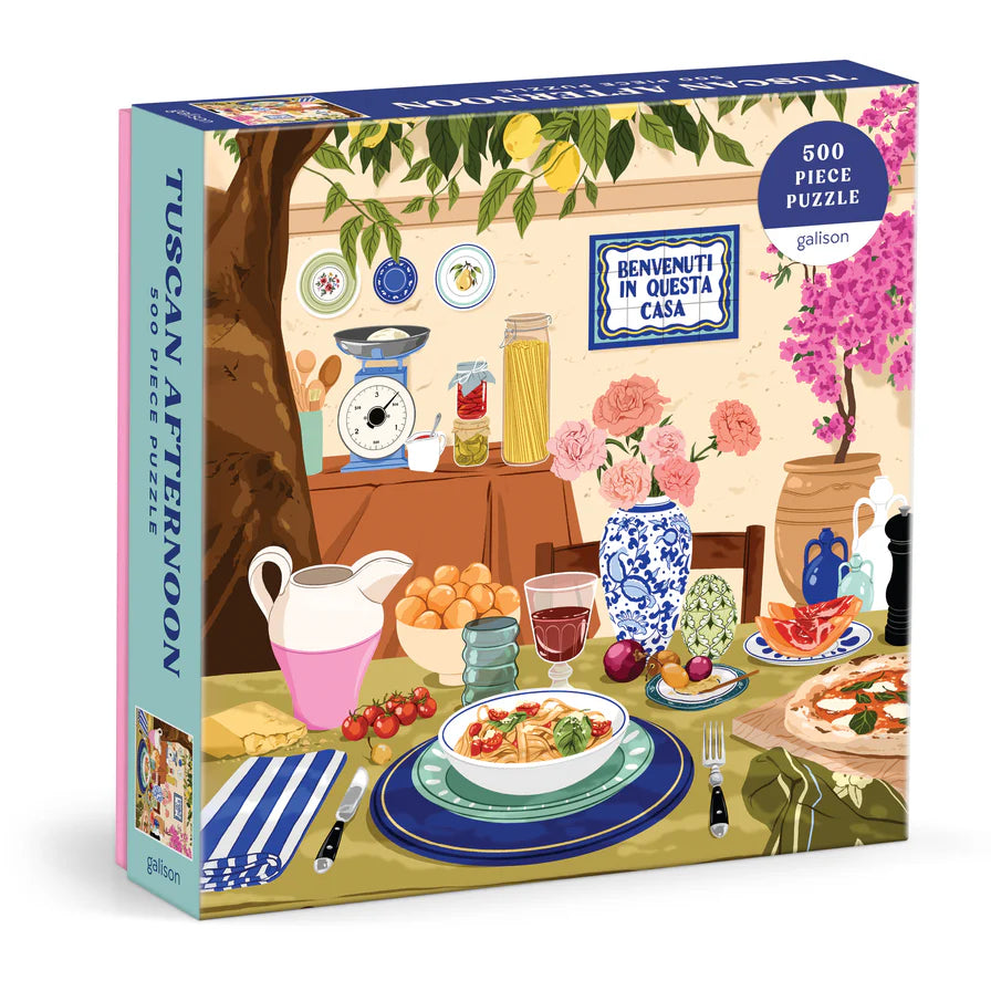 Tuscan Afternoon 500 Piece Puzzle (Jigsaw Products)