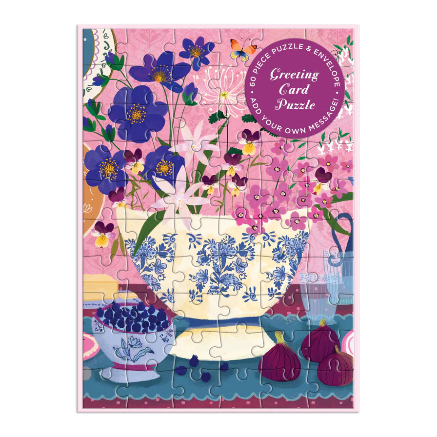 Joy Laforme Art of the Table Greeting Card Puzzle (Jigsaw Products)