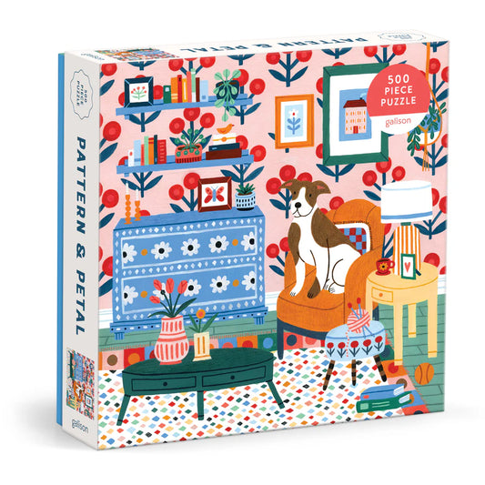 Pattern & Petal 500 Piece Puzzle (Jigsaw Products)