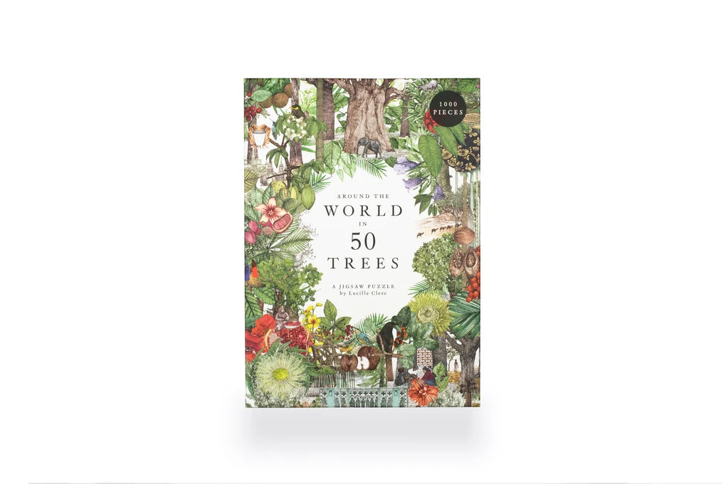 World Of 50 Trees 1000 Piece Jigsaw Puzzle (Jigsaw)