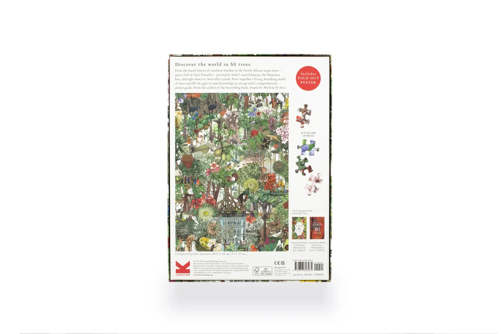 World Of 50 Trees 1000 Piece Jigsaw Puzzle (Jigsaw)