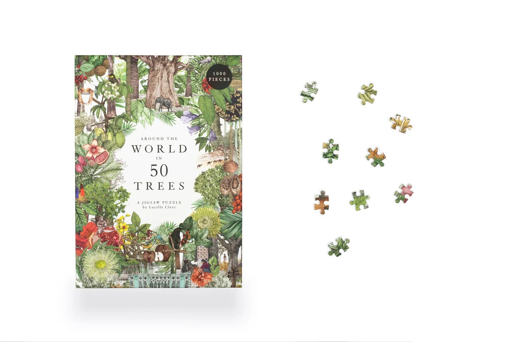 World Of 50 Trees 1000 Piece Jigsaw Puzzle (Jigsaw)
