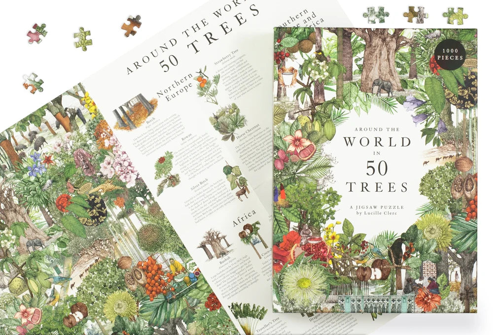 World Of 50 Trees 1000 Piece Jigsaw Puzzle (Jigsaw)