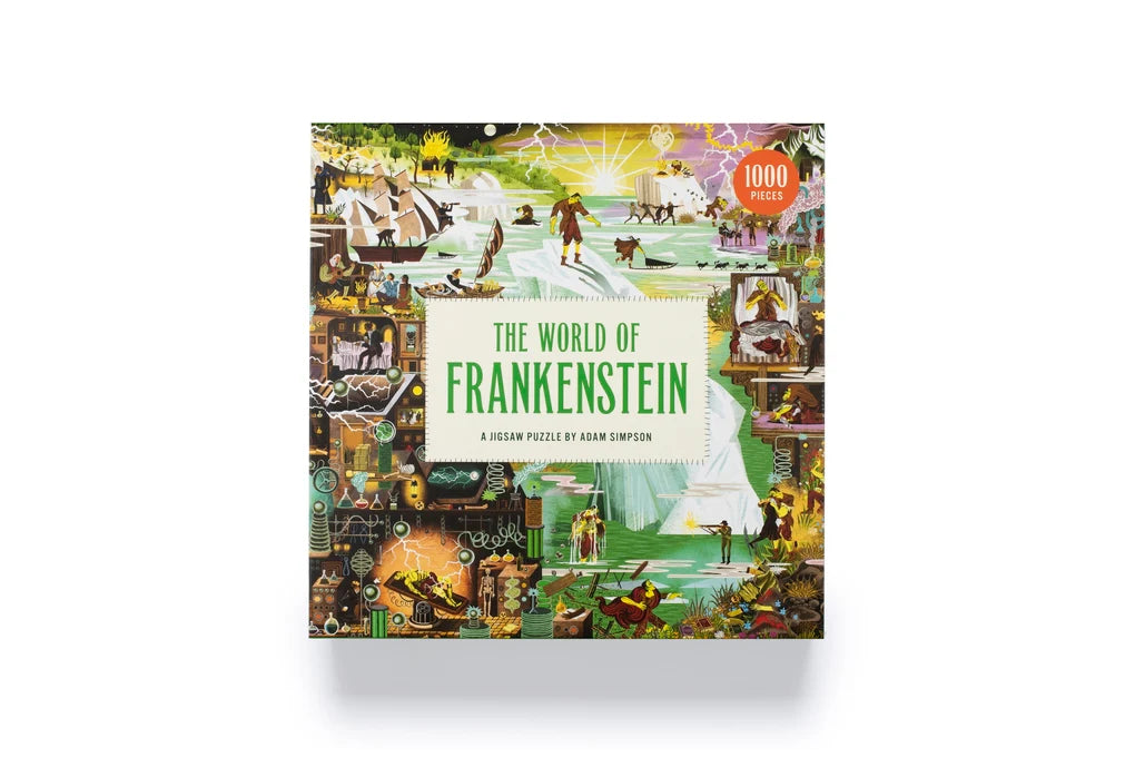 World Of Frankenstein 1000 Piece Jigsaw Puzzle (Jigsaw)