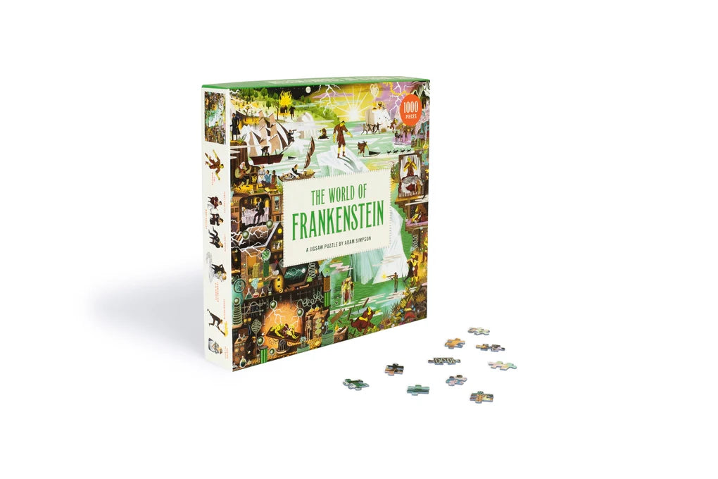 World Of Frankenstein 1000 Piece Jigsaw Puzzle (Jigsaw)
