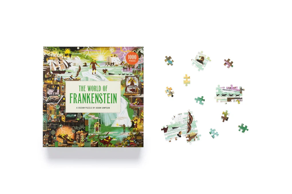 World Of Frankenstein 1000 Piece Jigsaw Puzzle (Jigsaw)