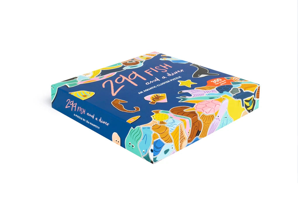 299 Fish (and a diver) - An Aquatic Cluster Puzzle