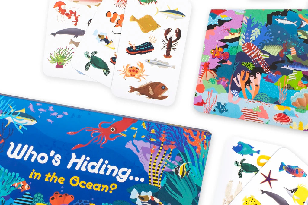 Who's Hiding in the Ocean? - A Spot and Match Game