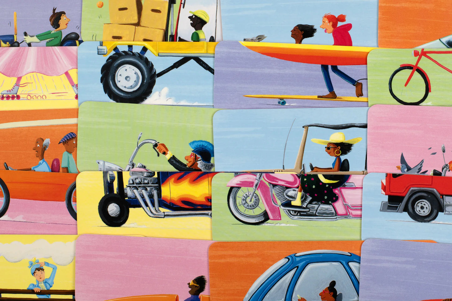 Wild Rides - A mix and match card game