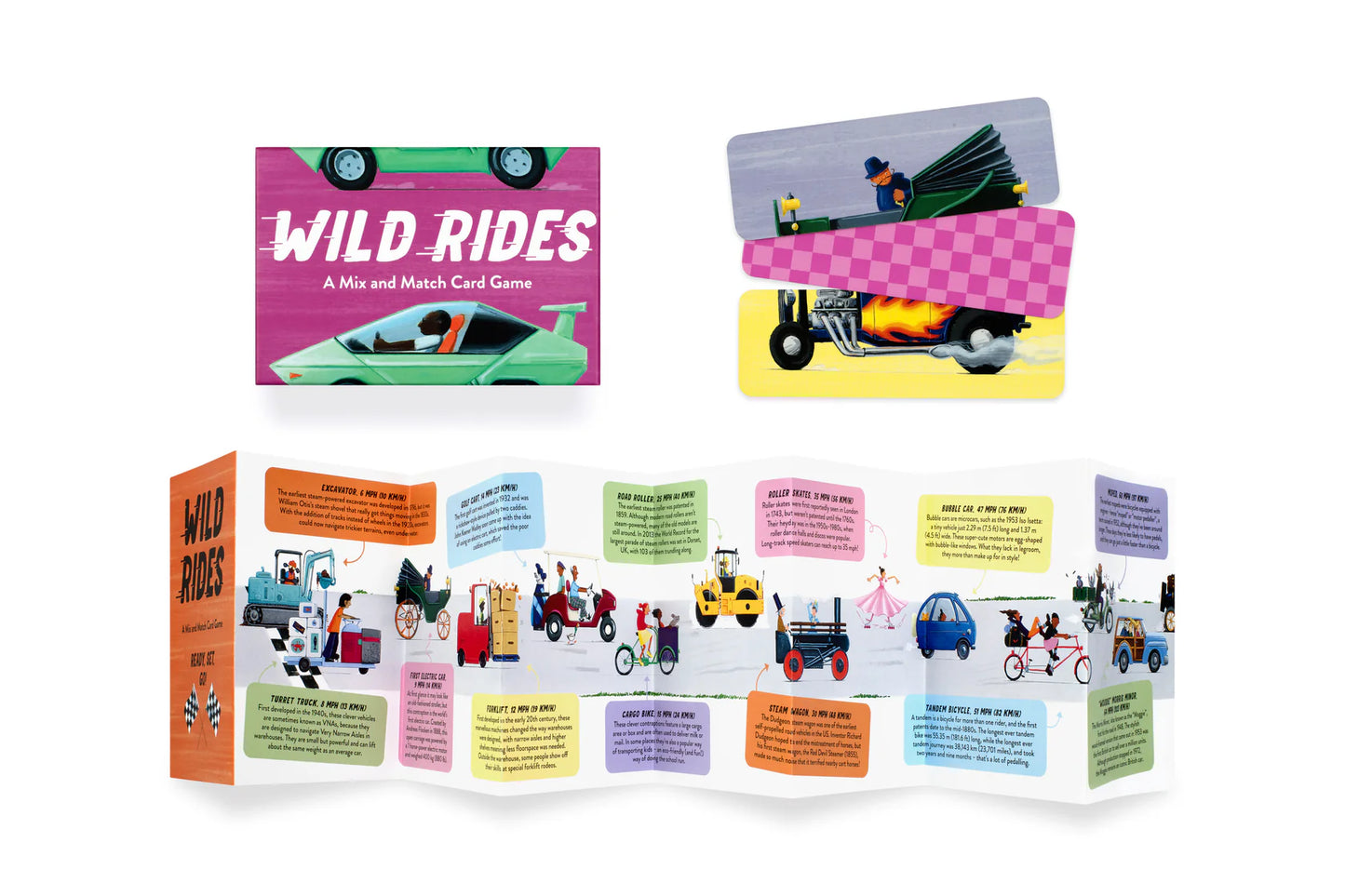 Wild Rides - A mix and match card game
