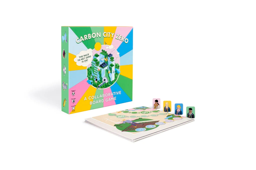 Carbon City Zero - A Collaborative Board Game: Can you work together for a carbon-neutral future?