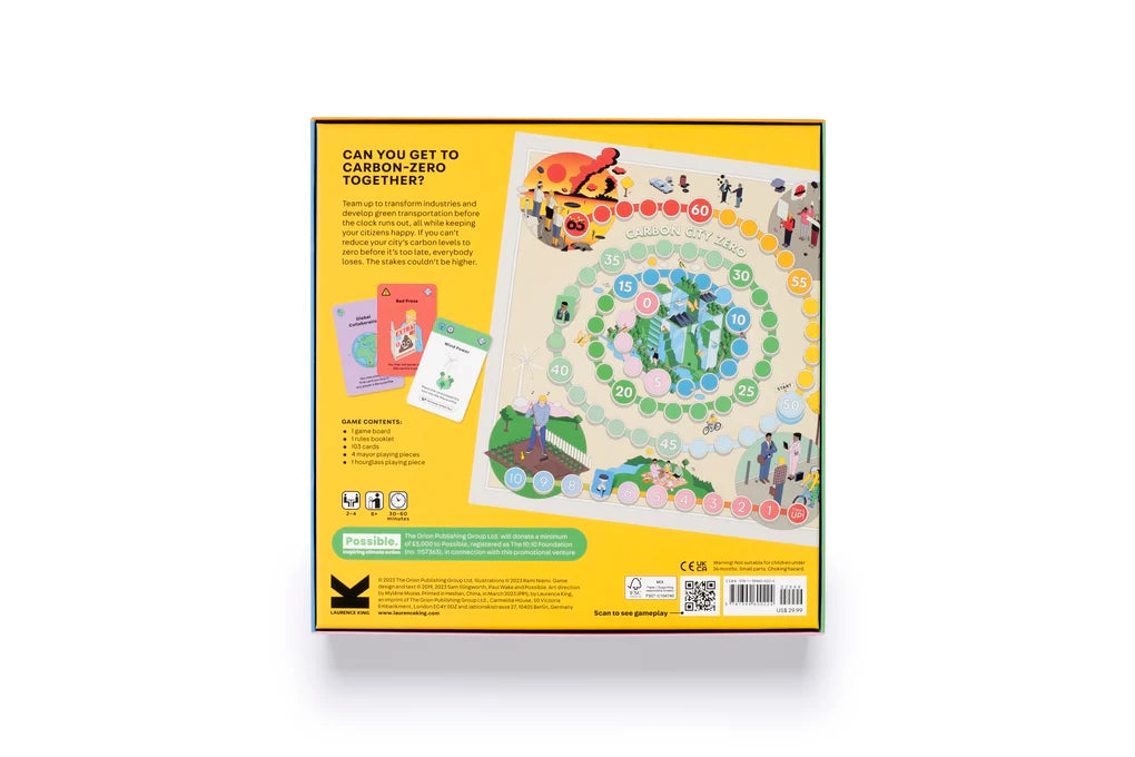 Carbon City Zero - A Collaborative Board Game: Can you work together for a carbon-neutral future?