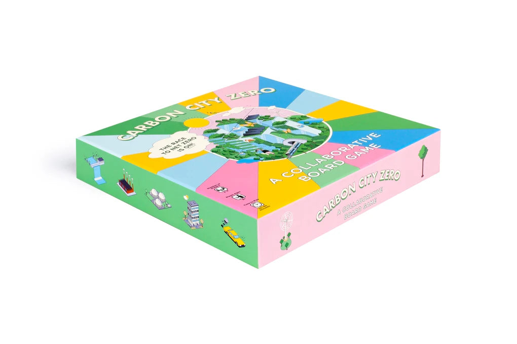 Carbon City Zero - A Collaborative Board Game: Can you work together for a carbon-neutral future?