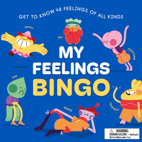 My Feelings Bingo - Get To Know 48 Feelings of All Kinds