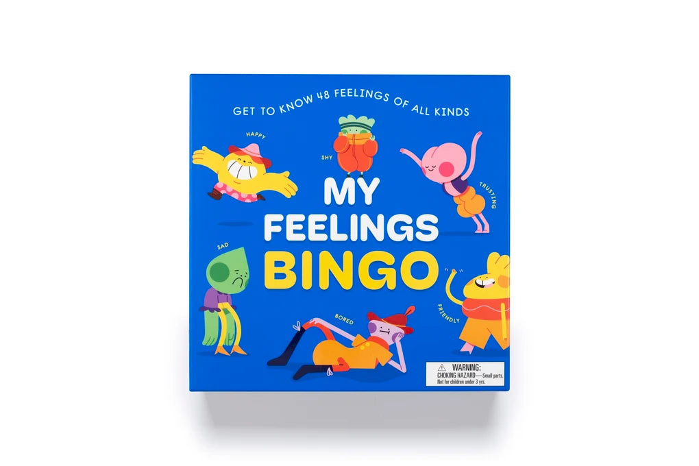 My Feelings Bingo - Get To Know 48 Feelings of All Kinds