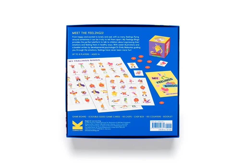 My Feelings Bingo - Get To Know 48 Feelings of All Kinds