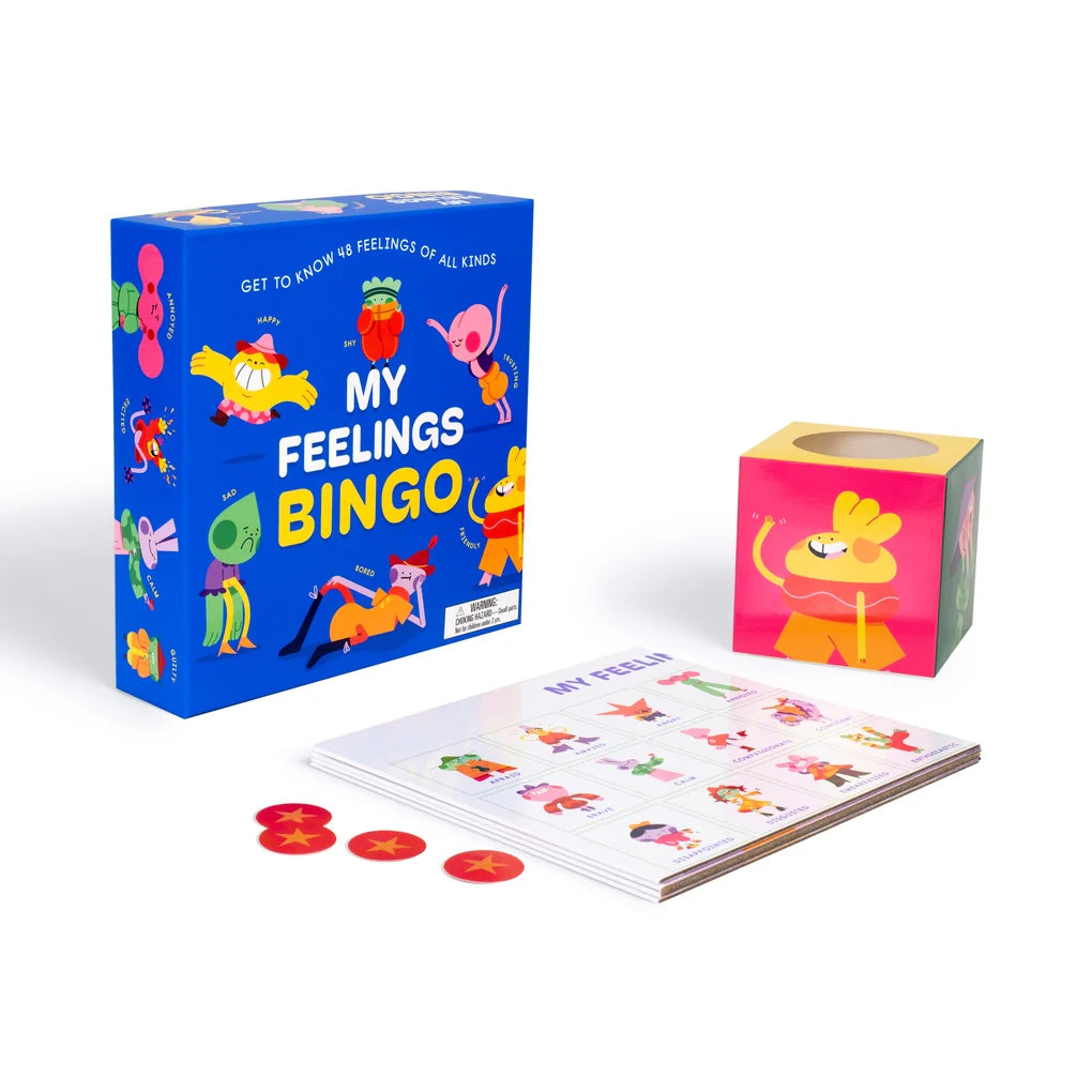 My Feelings Bingo - Get To Know 48 Feelings of All Kinds