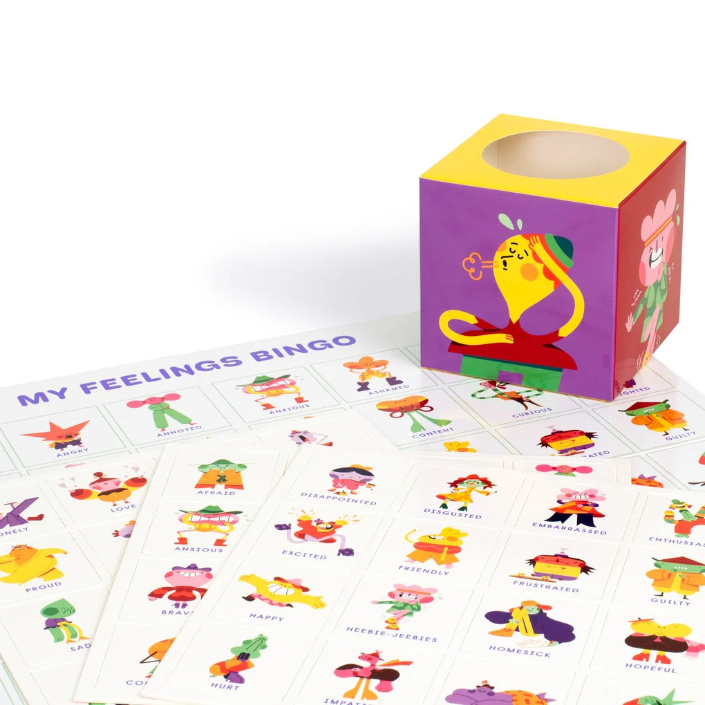 My Feelings Bingo - Get To Know 48 Feelings of All Kinds