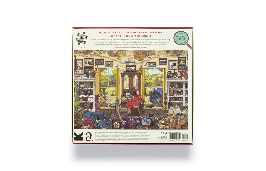 The World of Agatha Christie 1000 Piece Jigsaw Puzzle (Jigsaw)