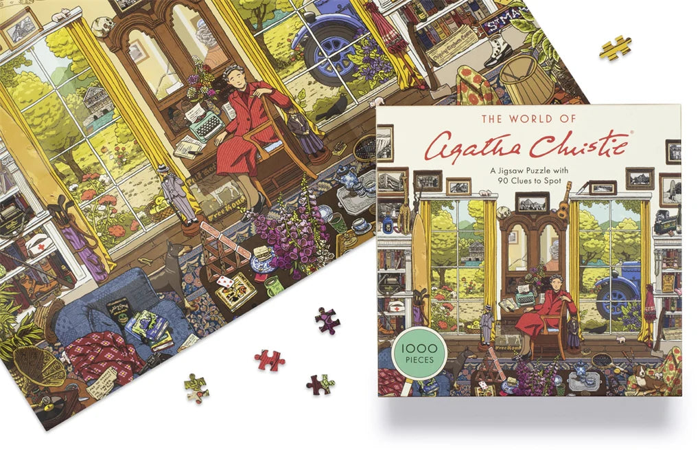 The World of Agatha Christie 1000 Piece Jigsaw Puzzle (Jigsaw)