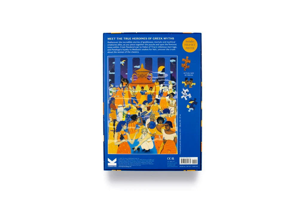 The Real Women Of Greek Myths 1000 Piece Jigsaw Puzzles - Real Women of Greek Myth