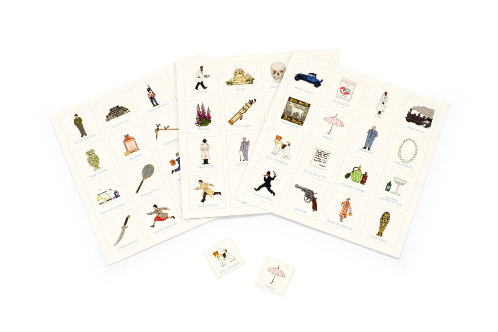 Agatha Christie Bingo - The perfect family gift for fans of Agatha Christie