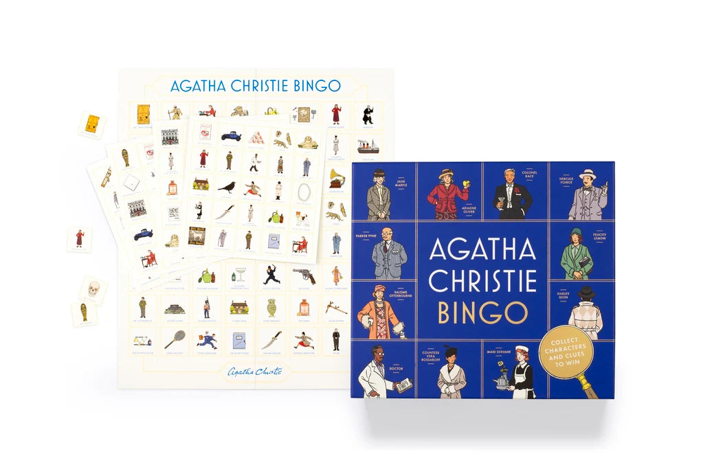 Agatha Christie Bingo - The perfect family gift for fans of Agatha Christie