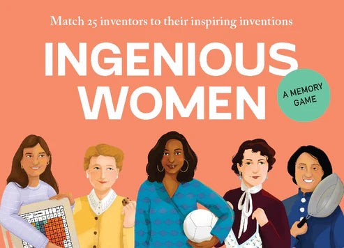 Ingenious Women - Match 25 inventors to their inspiring inventions