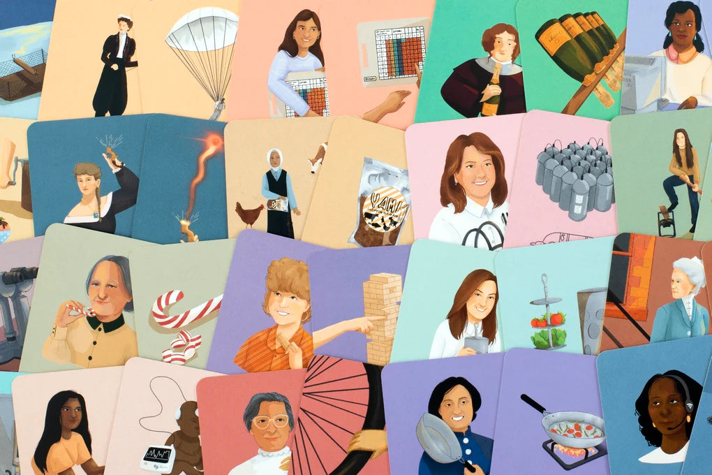 Ingenious Women - Match 25 inventors to their inspiring inventions