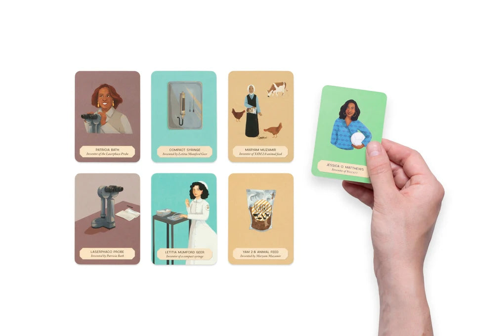 Ingenious Women - Match 25 inventors to their inspiring inventions