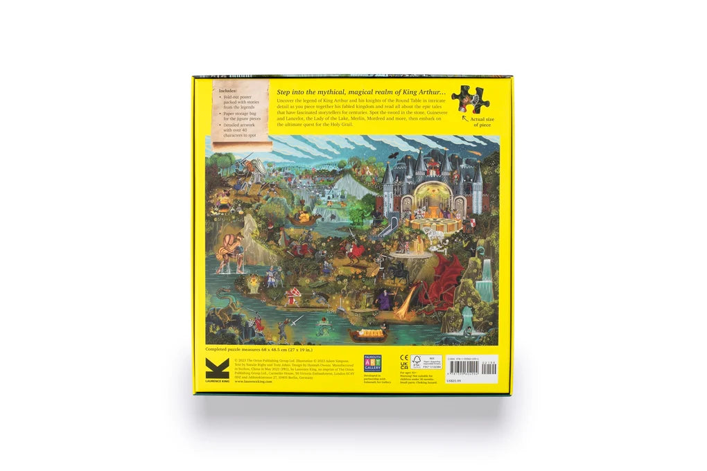 The World Of King Arthur 1000 Piece Jigsaw Puzzle (Jigsaw)
