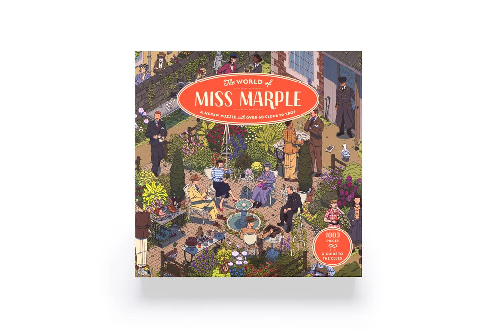 The World Of Miss Marple 1000 Piece Jigsaw Puzzle (Jigsaw)