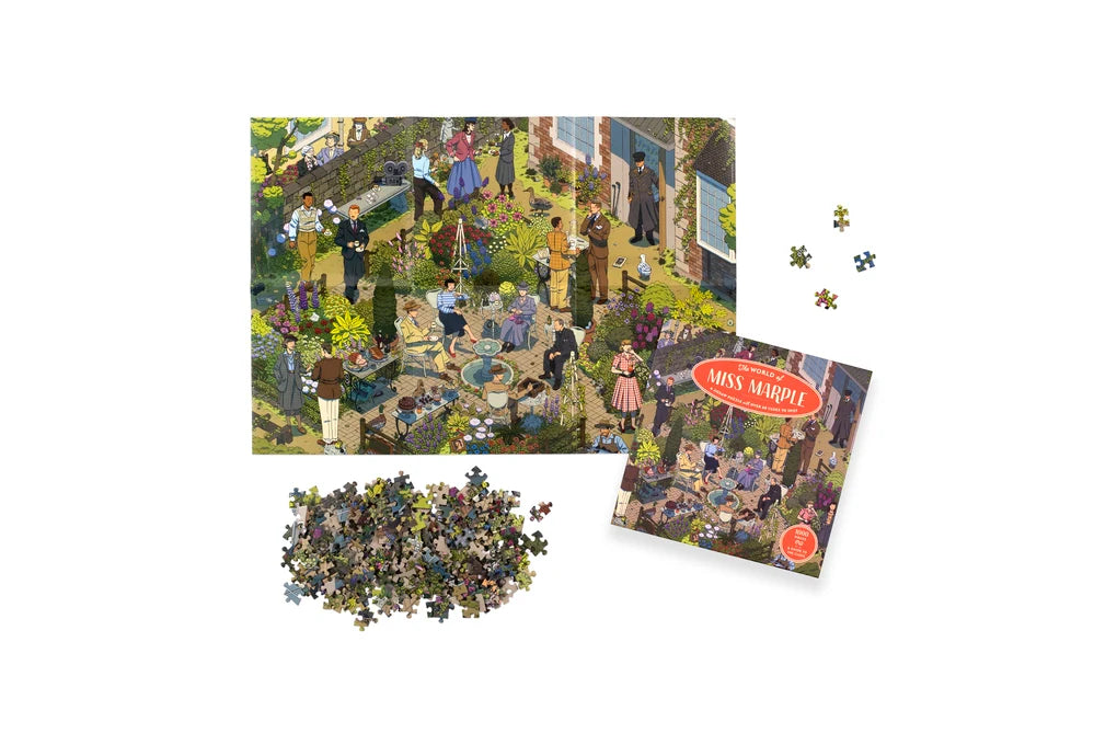 The World Of Miss Marple 1000 Piece Jigsaw Puzzle (Jigsaw)